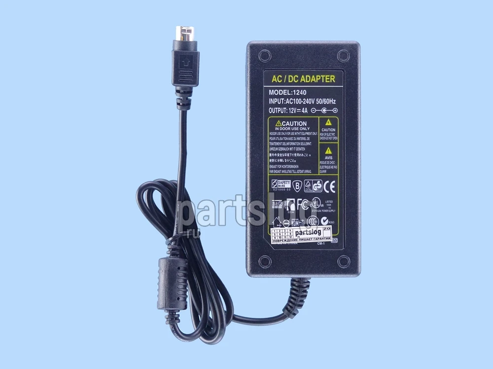 Monarch Depletion alone Power supply 12V 4A 4 pin round 10mm male 48W|Laptop Adapter| - AliExpress