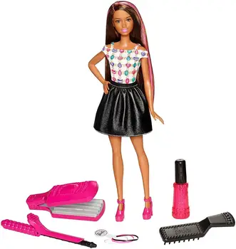 

Barbie brunette curls