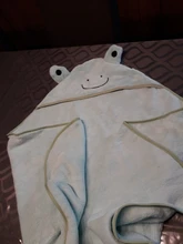 Toalla de baño para bebé, poncho superabsorbente, toalla con capucha bordada de dibujos animados para recién nacido, bata de baño de secado rápido para playa y Spa