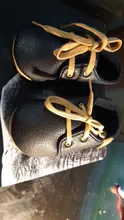 Zapatos Retro de cuero para bebé, mocasines Multicolor con suela de goma antideslizante para primeros pasos, para niño y niña