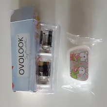 OVOLOOK-2pcs/par de lentes de Color dorado, lentillas bonitas de 6 tonos, lentillas de Color dorado (diámetro: 14,5mm)