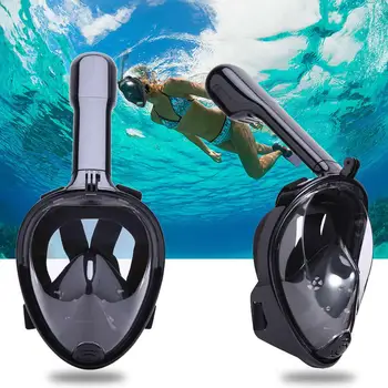

Mask for снорклинга with snorkel mask full face snorkel, item No. M6109 XXL