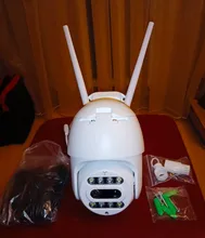 Cámara IP PTZ de seguridad con Zoom 10X, 3MP, WiFi, foco a Color, nocturna, para exteriores, domo de velocidad, impermeable, vigilancia CCTV