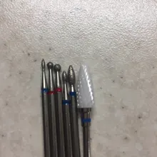 Fresas de diamante para manicura, brocas rotativas para pedicura eléctrica, equipo para quitar cutículas, 1 ud.