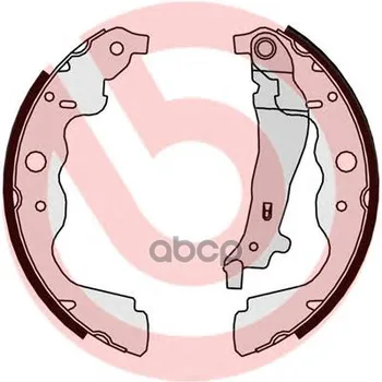 

Brake Drum pads rear. Dacia Dokker 11/12- / Dacia Dokker express 12/12- / Dacia Duste Brembo art. s68546