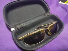Caja militar de camuflaje para gafas de sol para hombre, estuche de EVA con Clip para cinturón, 1 unidad