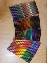 Brutfuner/48/72/120/160/180 profesional de Color de aceite lápices de Madera Suave acuarela lápiz de dibujo materiales para dibujo y Bellas Artes