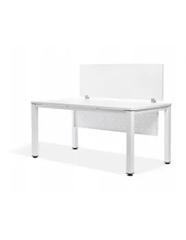 

PANEL room DIVIDER TABLE ROCADA WORK. METAL AND EXECUTIVE 150X50 CM.