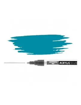 

MARKER ACRYLIC AMSTERDAM TIPPED 3-4 MM TURQUOISE BLUE