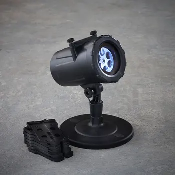 

PROJECTOR MULTICOLOUR LED WITH 12 IMAGES INTERCHANGEABLE IP44 19,5X15CM