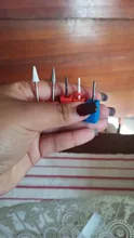 Dmoley-broca de carburo de tungsteno para manicura, accesorio de equipo de arte de uñas, pulidor de limas