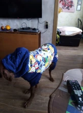 HOOPET Large Coat Down-Jacket Winter New Warm Autumn for Dogs Dog-Prints Overalls Leisure-Style