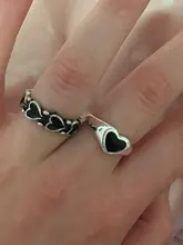 HUANZHI-anillos de corazón de Metal de amor para mujer y niña, joyería de fiesta de color barroco Vintage, personalidad, novedad de 2020