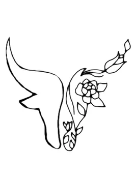 

Taurus-Bull Flower