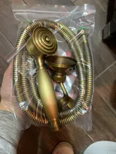 Shower Hose Bathroom-Hand Amibronze Faucet Brass Porcelain
