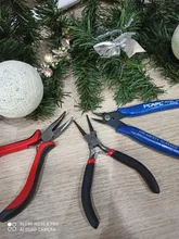 1 Uds azul de lado cizalla cortadora Clipper de cordón Alicates para alambre de joyería herramientas de alicates, herramientas y equipo