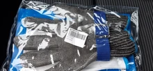 Guantes anticortes resistentes, de seguridad, alambre de acero inoxidable, malla metálica, de carnicero