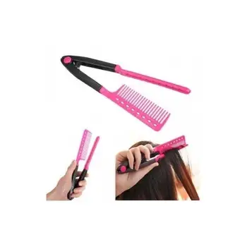 

Slicker brush detangling hair-drying double comb no batteries