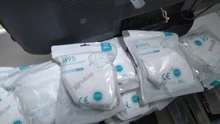 Mascarilla facial ffp2 KN95 con filtro, máscara antipolvo con ventilación, 100 Uds.