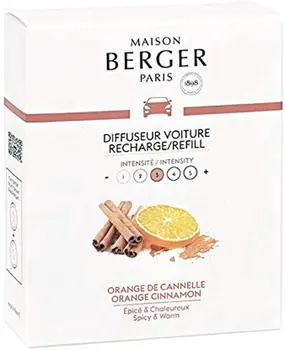 

Maison Berger - Set of 2 refills ceramic cinnamon, color: Orange