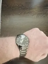 Reloj de marca superior para hombre, de acero inoxidable, de cuarzo, de negocios, negro completo, resistente al agua, masculino