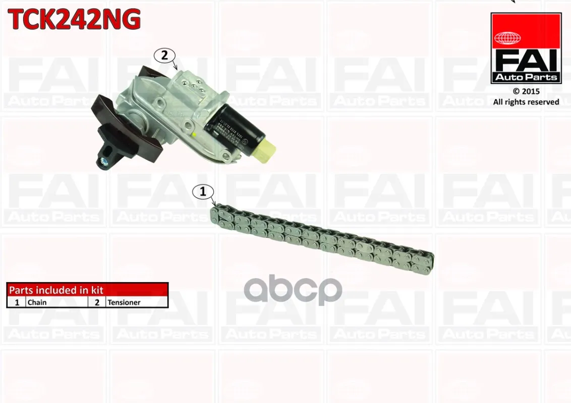 Комплект Цепи Грм Audi A4(8d2 B5) 2.8 11/94-09/01(Ack)(Комплект Без Прокладок/Сальников) FAI арт. TCK242NG