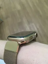 URVOI-funda completa para Apple Watch series 6 SE 5 4 3, marco de plástico, protector de pantalla para iWatch, funda fina, banda de 40 44mm