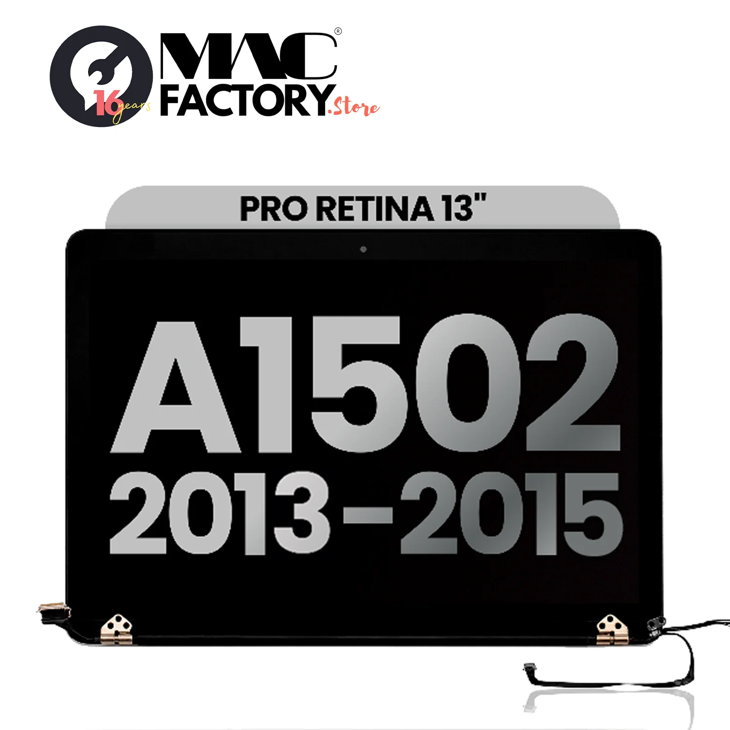 Macfactory.store Новый ЖК-экран и полная сборка Дисплей A1502 для Apple MacBook Pro Retina 13 дюймов 2013