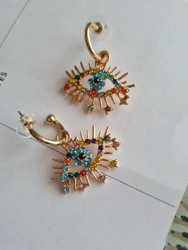 Best Evil Eye Earrings For Women photo review