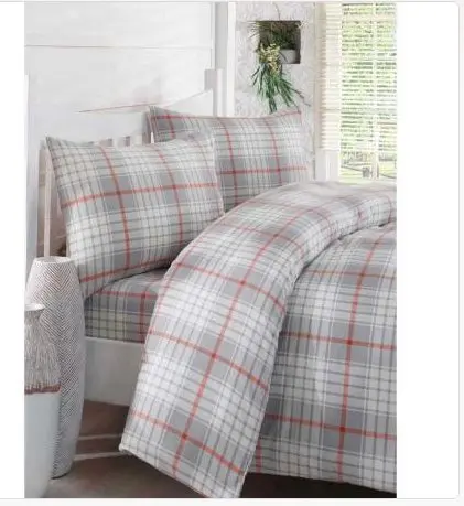 

Easy to Be Ironed Duvet cover set Double Personality Burberry Gray Ep-0169