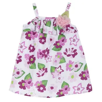

Dress Chicco size 092 print flowers (purple-white)