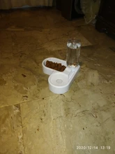 Alimentador automático de mascotas, para perros y gatos, depósito de comida de 2.2L y de agua de 528ml, suministro lento de comida