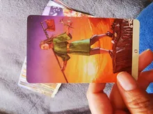 Cartas de Tarot y guía, juego de adivinación del destino, cubierta para fiesta, vacaciones, juegos de mesa