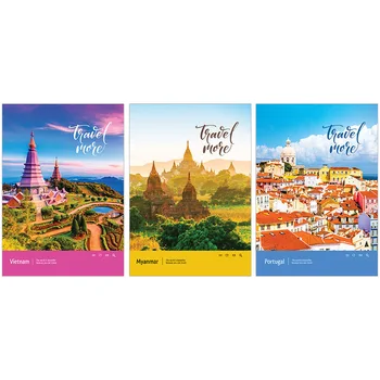 

Artspace notebook "travel. Travel more "cage A4 80L