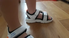 Nuevas sandalias de verano para niños, sandalias ortopédicas para niños pequeños, sandalias para bebés, zapatos, tallas 22-31