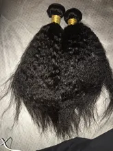 Yaki-extensiones de pelo ondulado brasileño, cabello humano brasileño de 1 / 3 / 4 mechones, Extensiones de Cabello 100% Remy, envío gratis