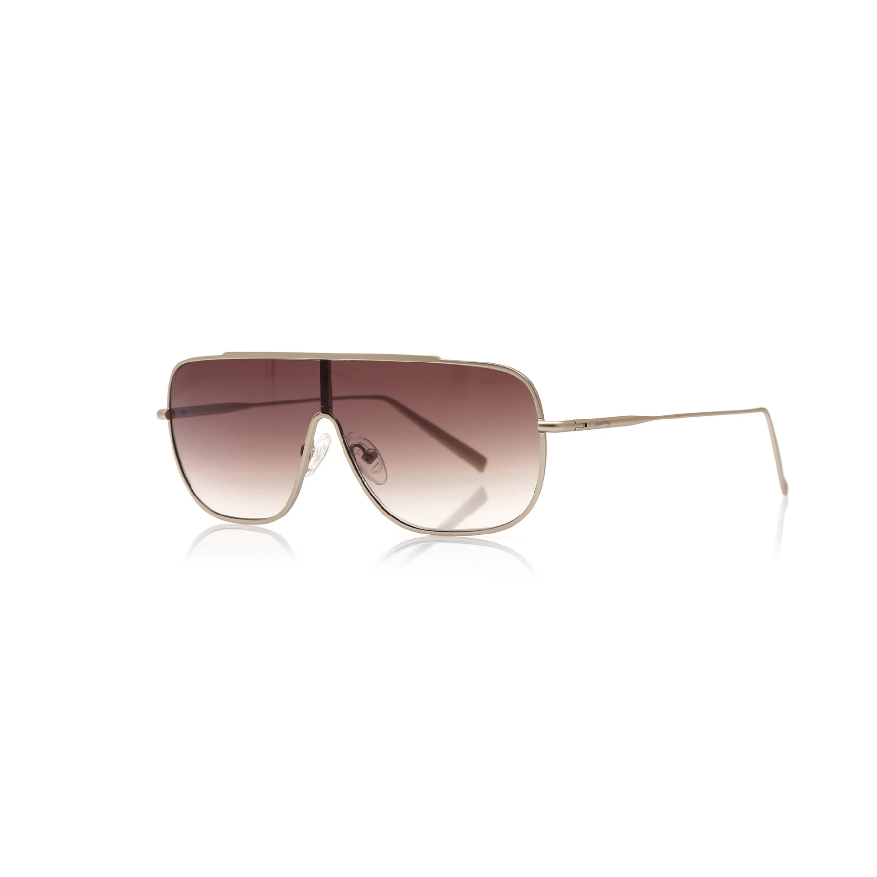 

Unisex Sunglasses MU 1625 01 METAL GOLD UNIBODY ORGANIC RECTANGLE 54-14-145