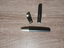 Disk Pen-Drive Memory Flash Photography 10pcs-Free-Logo Metal-Ball-Pen 32GB 64GB 