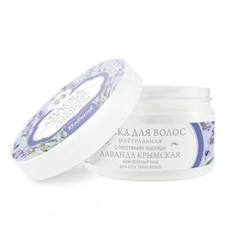 

House of nature mask for hair "lavender Crimean" with oats and wheat proteins