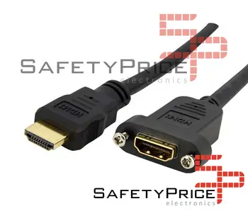 

HDMI extension Cable 30cm male female panel mount extender SP