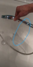 Nozzle Spray Shower-Head Bath Pressurized Rainfall Water-Saving Chrome HILIFE 1pc High-Quality