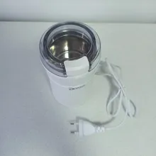 DEVISIB-Molinillo Eléctrico de café, 50g, con cuchilla de acero inoxidable y cepillo de tazón, incluyendo para hacer granos, nueces, especias, granos de azúcar