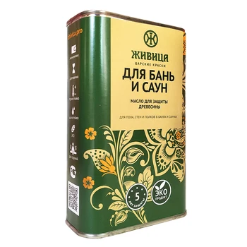 

Oil on wood for бань and sauna standard