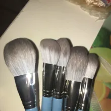 Foundation Eyeshadow Blush Synthetic-Hair-Brushes Iris-Series Beauty Mydestiny Set-Powder