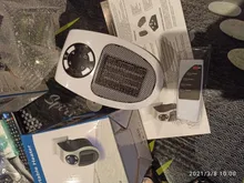 220V 500W eléctrico portátil Mini ventilador calefactor de escritorio hogar pared radiador calentador de mano caliente de invierno