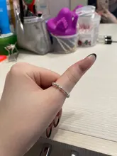 Flyleaf-Anillos abiertos con cuentas de 100% Plata de Ley 925 para mujer, joyería de moda de estilo Simple INS, nueva tendencia, 2018