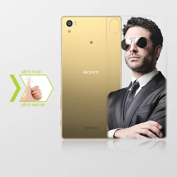 

Personalized Sony Xperia Z5 Premium Slim Clear Silicone Phone Cover