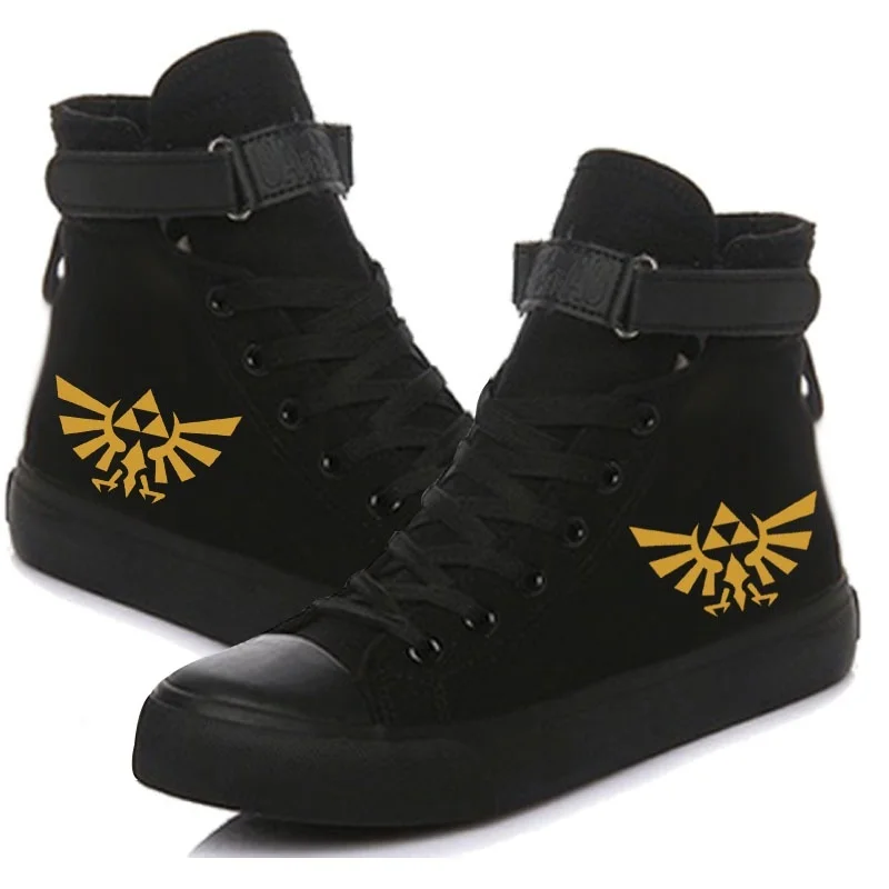 

High-Q Unisex Japan Anime Game The Legend of Zelda Casual Shoes Canvas Shoe Plimsolls Student Rope Soled Shoes