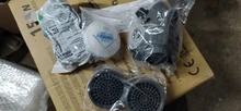 Respirador químico de Gas y polvo de media cara, mascarilla protectora de seguridad para el trabajo, filtros duales, pintura Industrial, Vapor orgánico