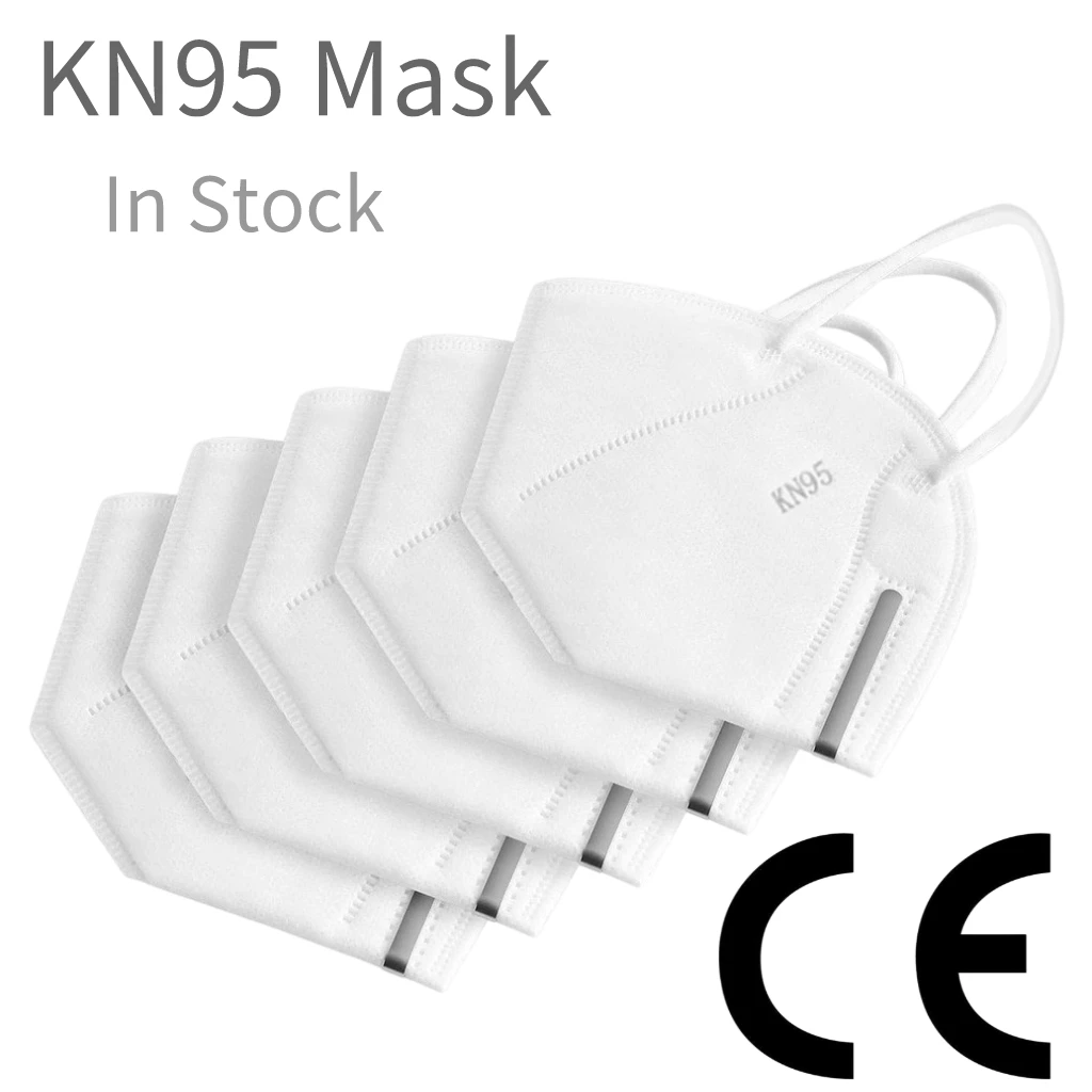 Máscara ffp2mascarilla kn95 para hombre y mujer, máscara protectora transpirable con diseño 3D, fpp2, homologada, fpp2, 100 Uds.